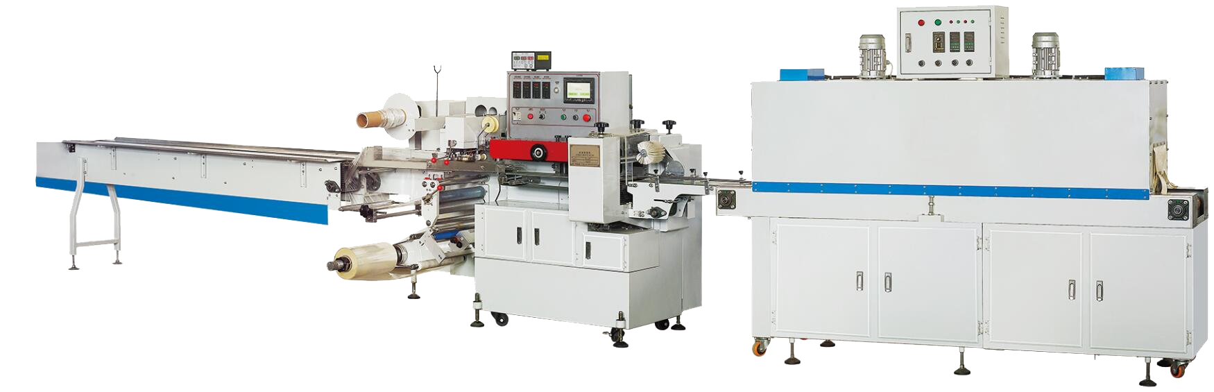 HFF-CR Bottom film feeding rotary end sealer shrink packing machine