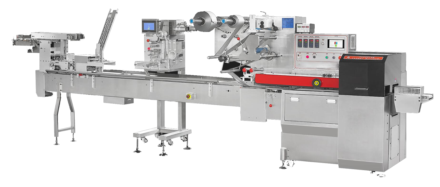 blister automatic pillow packing line