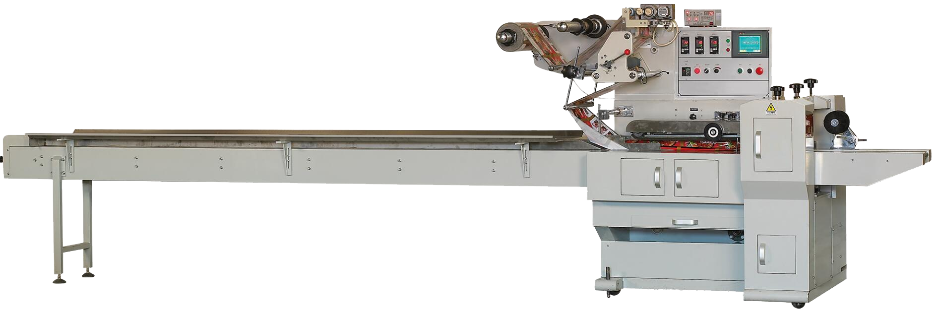 HFF-E Multi-row biscuit on edge packing machine