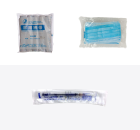 Medical product packing machine